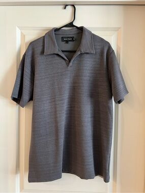 Men's Mauvais Gray Short-Sleeve Polo Shirt